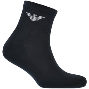 Image number 4 for Emporio Armani 3 Pack Ankle Socks Multi