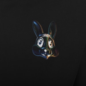 Image number 4 for Paul Smith Pullover Bunny Hoodie Black