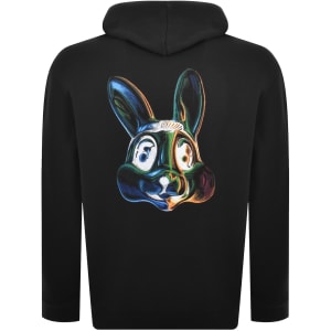 Image number 5 for Paul Smith Pullover Bunny Hoodie Black