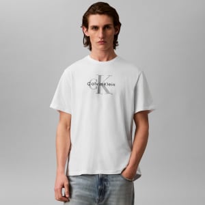 Image number 4 for Calvin Klein Jeans Hero Monologo T Shirt White