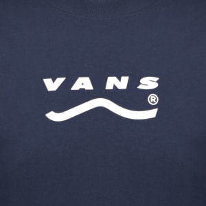 Image number 4 for Vans Determined T Shirt Navy