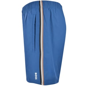 Image number 4 for BOSS Iconic Swim Shorts Bright Blue