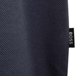 Image number 5 for BOSS Parlay 147 Mercerised Polo Blue