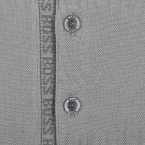 Image number 4 for BOSS Paule 4 Polo T Shirt Open Grey