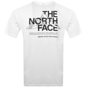 Image number 5 for The North Face Mountain Sketch T Shirt White