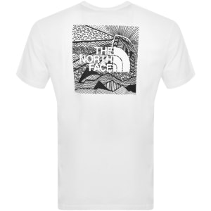 Image number 4 for The North Face Redbox Celebration T Shirt White