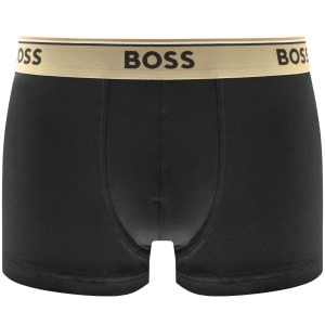 Image number 4 for BOSS Underwear 3 Pack Power Trunks Black