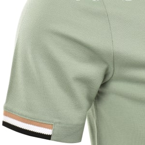 Image number 5 for BOSS Parlay 147 Mercerised Polo Green
