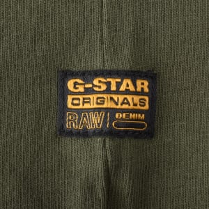 Image number 4 for G-Star Spray Logo T Shirt Green