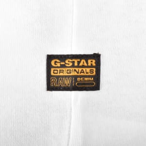 Image number 4 for G-Star Spray Logo T Shirt White
