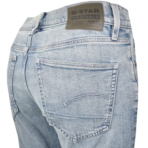 Image number 4 for G-Star 3301 Slim Fit Jeans Blue