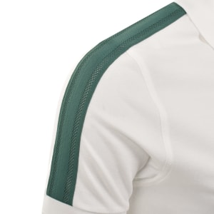 Image number 5 for Fred Perry Mesh Taped Polo Shirt White