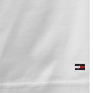 Image number 4 for Tommy Hilfiger Logo T Shirt White