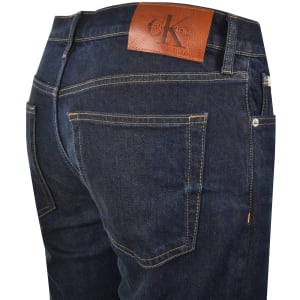 Image number 4 for Calvin Klein Slim Taper Fit Jeans Blue