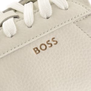 Image number 4 for BOSS Kieran Tennis Trainers Open White