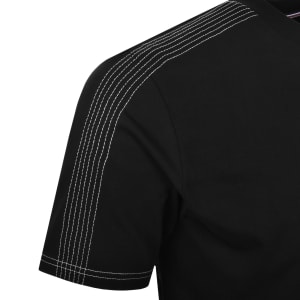 Image number 5 for Fila Vintage Contrast Stitch T Shirt Black