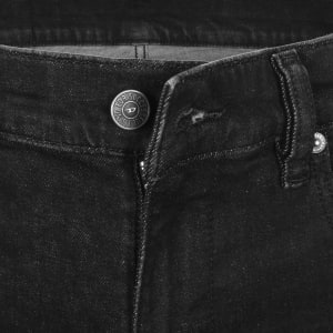 Image number 5 for Diesel D Strukt Slim Fit Jeans Black