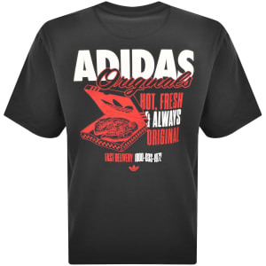 Image number 5 for adidas Orignals Pizza Box T Shirt Grey