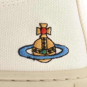 Image number 4 for Vivienne Westwood Plimsoll Low Top Trainers White