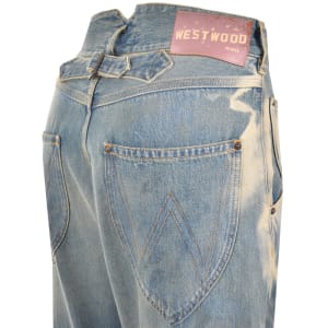 Image number 4 for Vivienne Westwood Buckle Back Jeans Blue