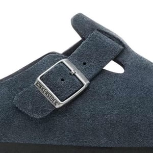 Image number 4 for Birkenstock Boston BS Mules Navy