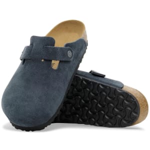 Image number 5 for Birkenstock Boston BS Mules Navy