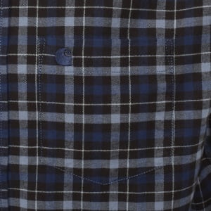 Image number 4 for Carhartt WIP Widmark Long Sleeve Shirt Blue