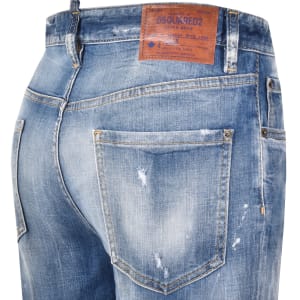 Image number 4 for DSQUARED2 642 Jeans Mid Wash Blue