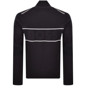 Image number 5 for BOSS K Hydro QZ Sweatshirt Navy