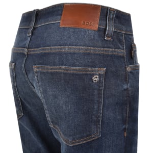 Image number 4 for BOSS Delaware Slim Fit Jeans Blue