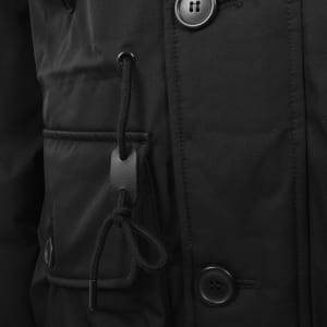 Image number 4 for Fred Perry Puffer Jacket Court Black