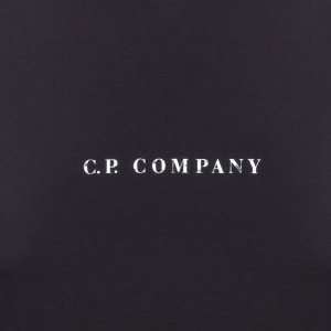 Image number 4 for CP Company Logo T Shirt Total Eclipse