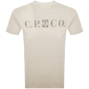 Image number 5 for CP Company Logo T Shirt Pistachio Shell