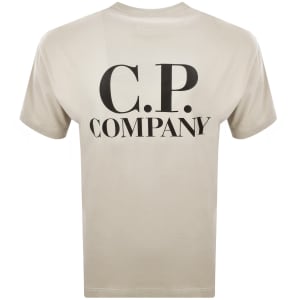 Image number 5 for CP Company Logo T Shirt Pistachio Shell