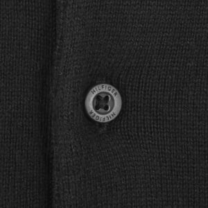 Image number 4 for Tommy Hilfiger Cashmere Polo Jumper Black