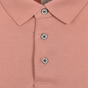 Image number 4 for Calvin Klein Chest Emblem Polo Sunset Rose