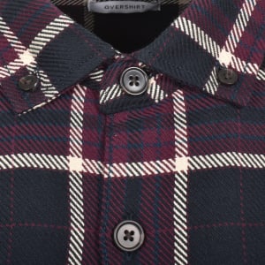 Image number 4 for Farah Christian Overshirt Bordeaux Burgundy