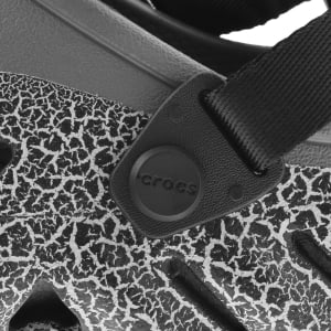 Image number 4 for Crocs Echo Crackle Clog Slate Grey