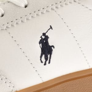 Image number 4 for Ralph Lauren Bedford Trainers White