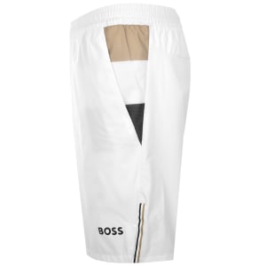 Image number 5 for BOSS Tennis Match Shorts White