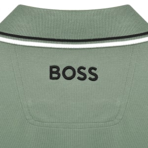 Image number 5 for BOSS Paddy Pro Polo T Shirt Green