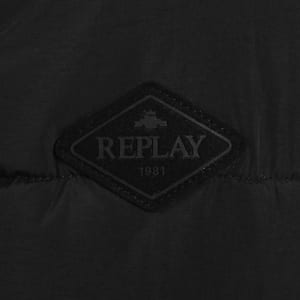 Image number 4 for Replay Padded Jacket Black