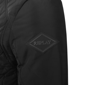 Image number 4 for Replay Padded Jacket Black