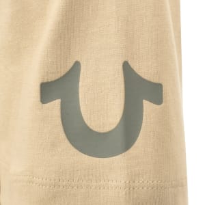 Image number 4 for True Religion Overlap Logo T Shirt Brown