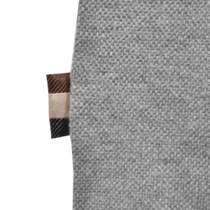 Image number 5 for Aquascutum Check Shoulder Polo Grey