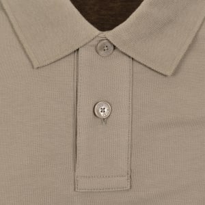 Image number 4 for BOSS Long Sleeve Passerby Polo T Shirt Brown
