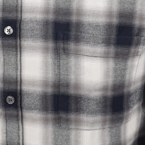Image number 4 for BOSS Rickert Check Shirt Grey