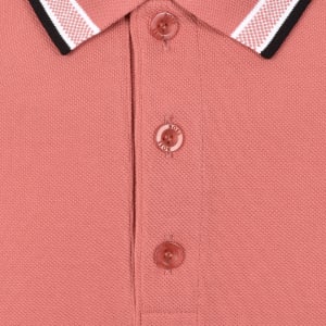 Image number 5 for BOSS Paddy Polo T Shirt Medium Pink