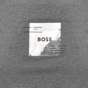 Image number 4 for BOSS Stripe Zone T Shirt Grey