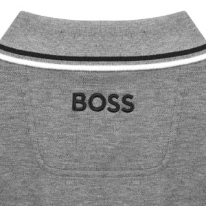 Image number 5 for BOSS Paddy Pro Polo T Shirt Medium Grey